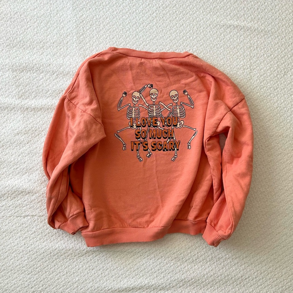 Jean + June Girls Halloween Sweatshirt
